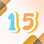 Level 15 icon