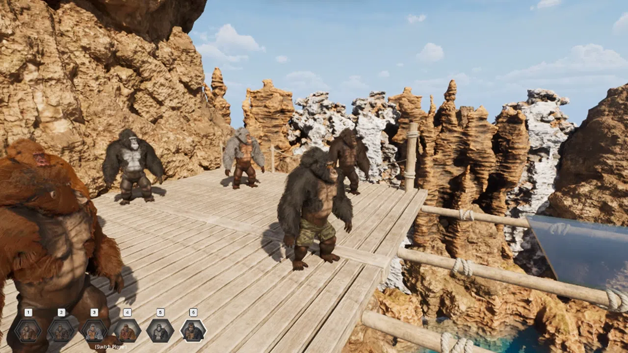 Gorilla Vs 100 Men Screenshot 4