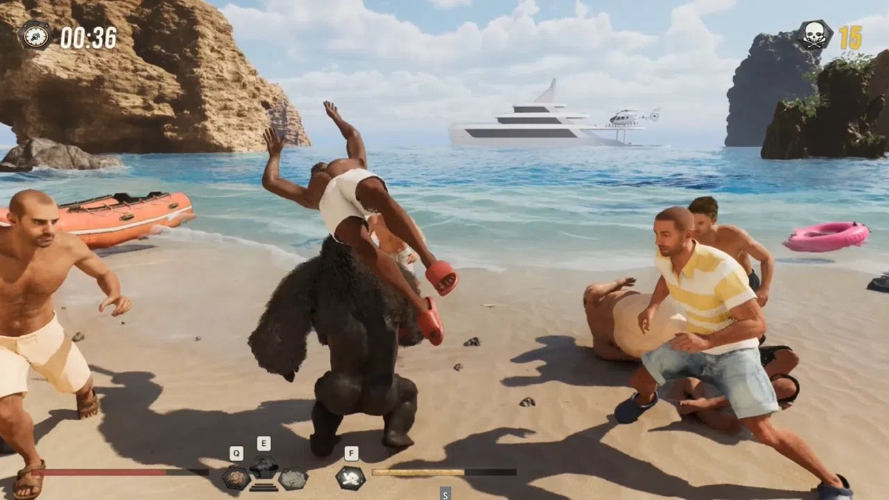 Gorilla Vs 100 Men Screenshot 6
