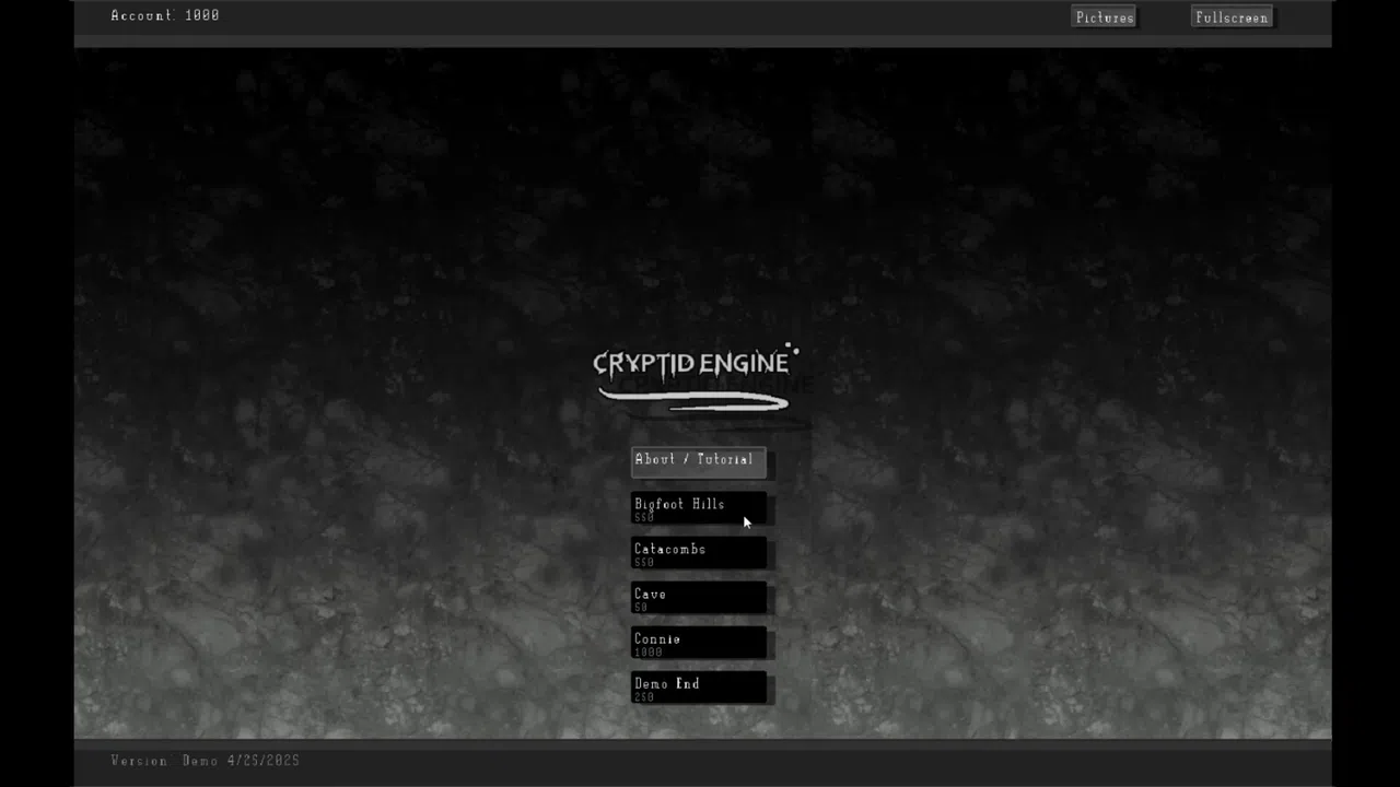 Cryptid Engine Demo Screenshot 0