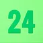 Complete 100 levels of 24-Point Quick Calculation icon
