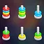 Complete 100 level of Torus Sort icon