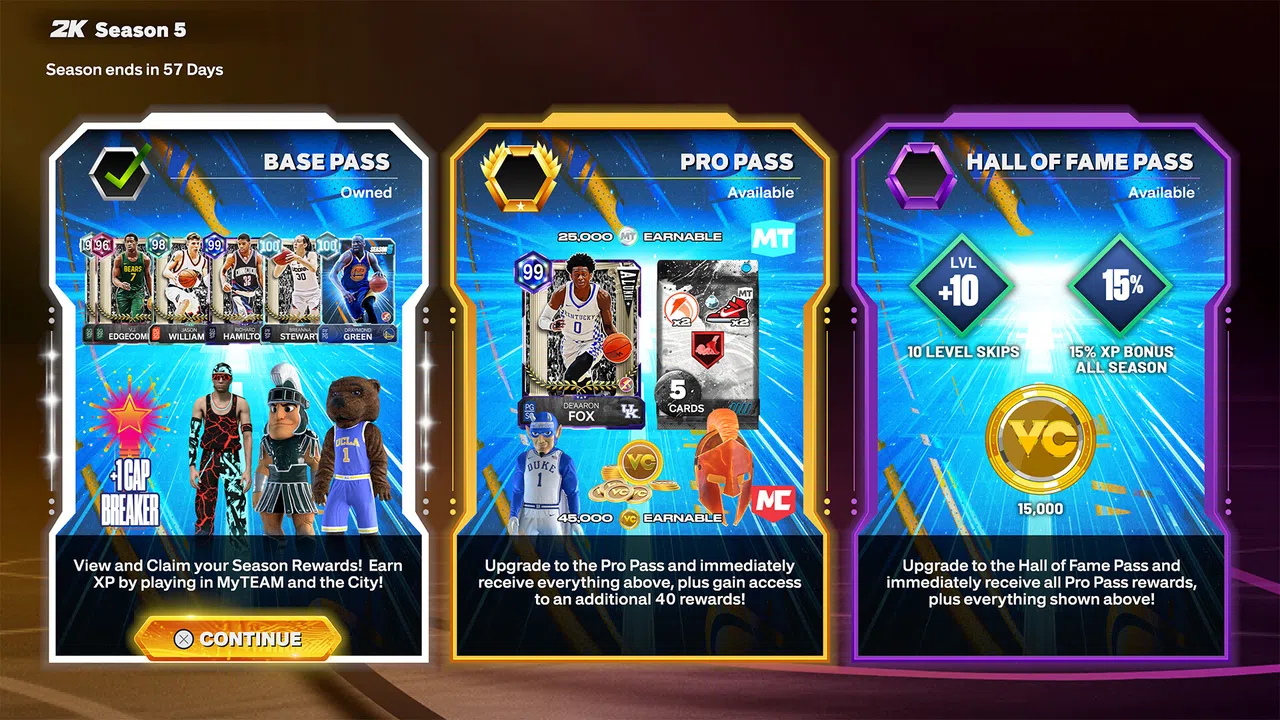 NBA 2K26 Hall of Fame Pass: Season 5 Screenshot 0