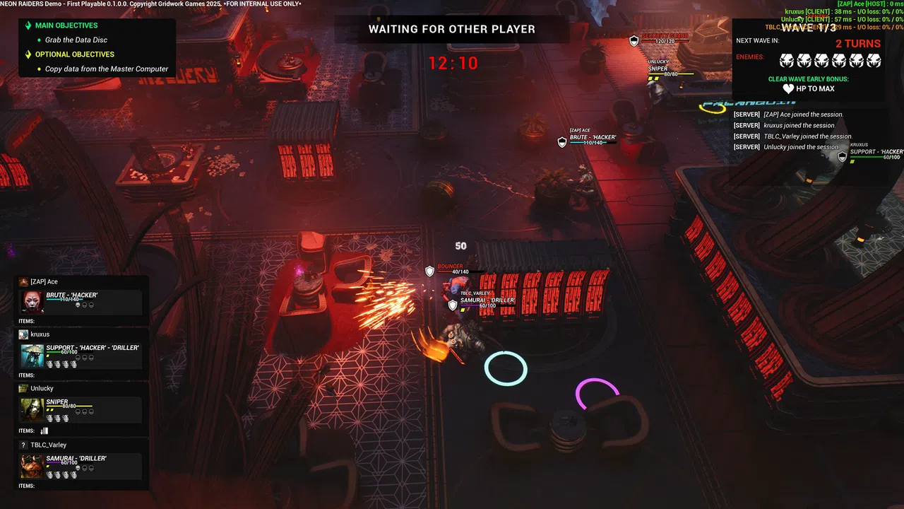 Neon Raiders Demo Screenshot 1