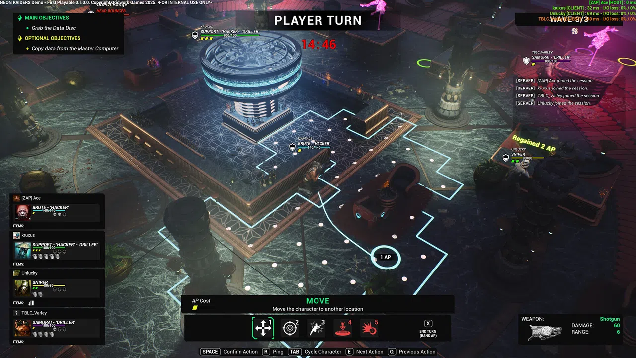 Neon Raiders Demo Screenshot 0