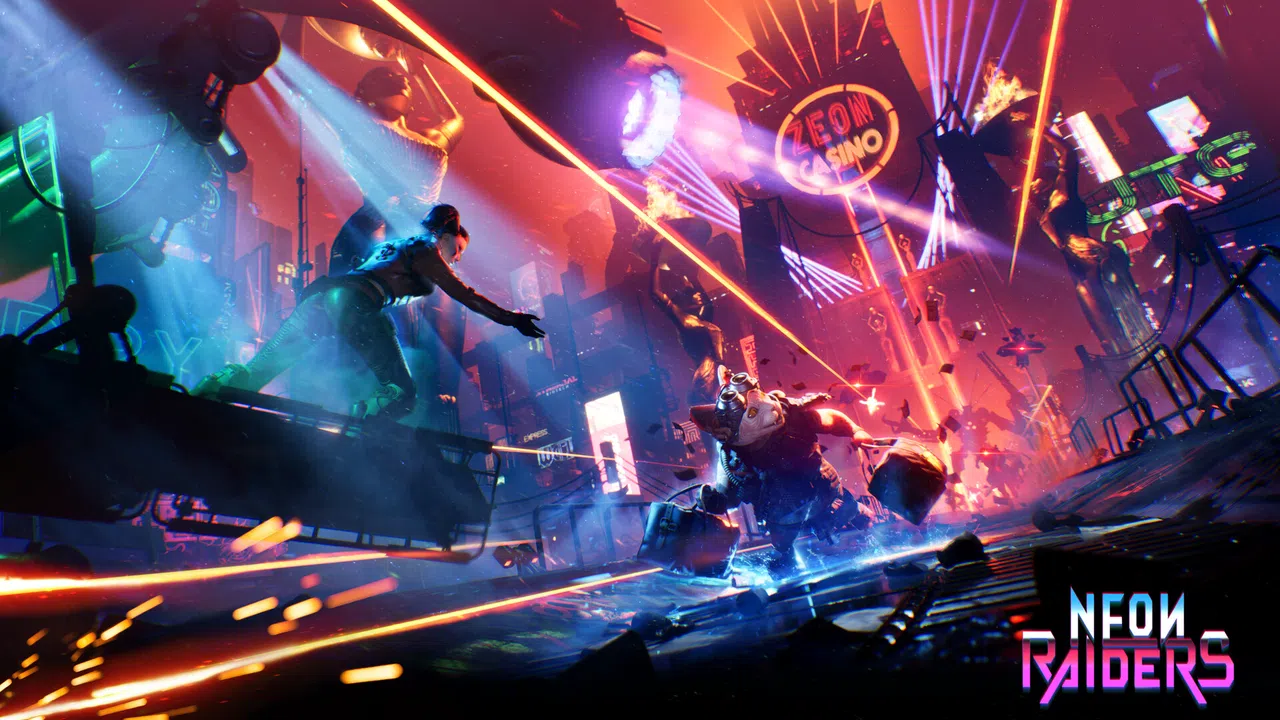 Neon Raiders Demo Screenshot 6