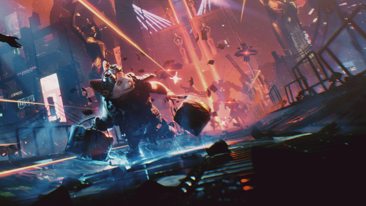 Neon Raiders Demo Screenshot 8