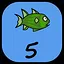 Eat 5 enemies level 4 icon