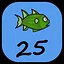 Eat 25 enemies level 4 icon