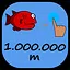 Swim 1.000.000 meters icon