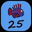 Eat 25 enemies level 6 icon
