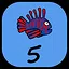 Eat 5 enemies level 6 icon