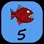 Eat 5 enemies level 7 icon