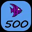 Eat 500 enemies level 5 icon