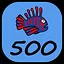 Eat 500 enemies level 6 icon