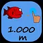 Swim 1.000 meters icon