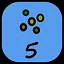 Eat 5 enemies level 1 icon