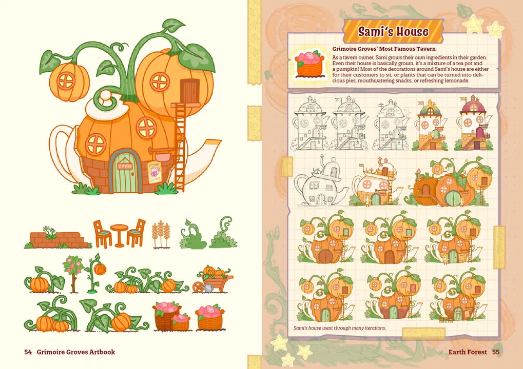 Grimoire Groves Digital Artbook Screenshot 1