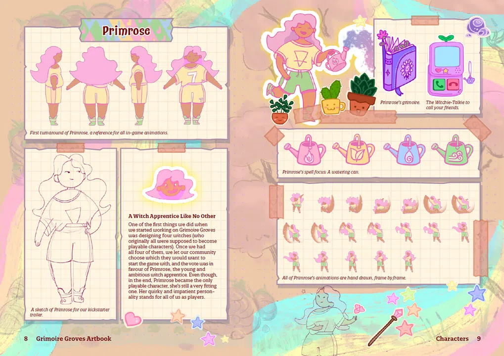 Grimoire Groves Digital Artbook Screenshot 0