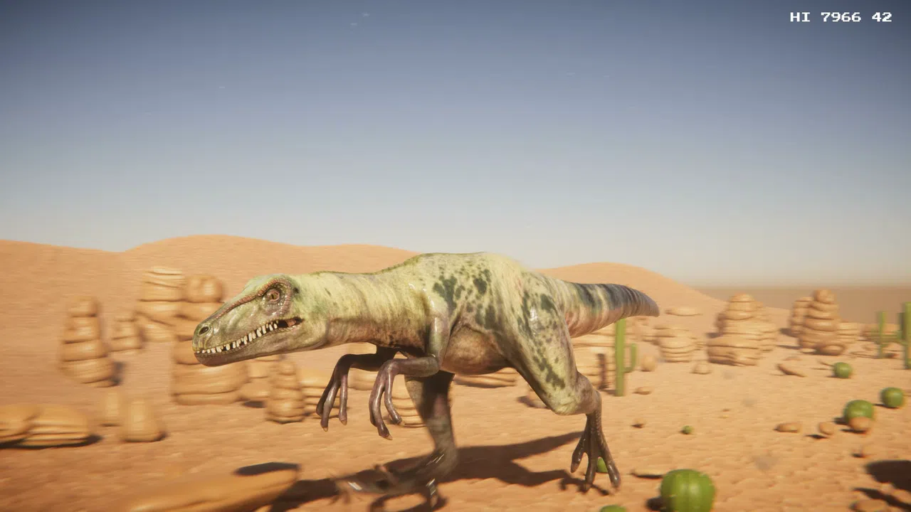 Desert Dino Run Screenshot 0