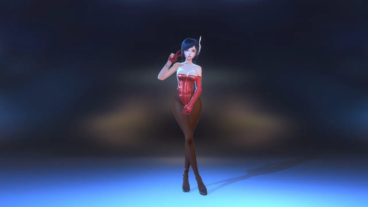 Angel Legion-DLC Racing Cheer (Red) Screenshot 2