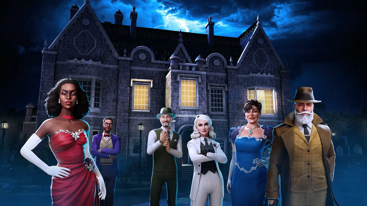 Clue/Cluedo: Noir Crime Scene Screenshot 0