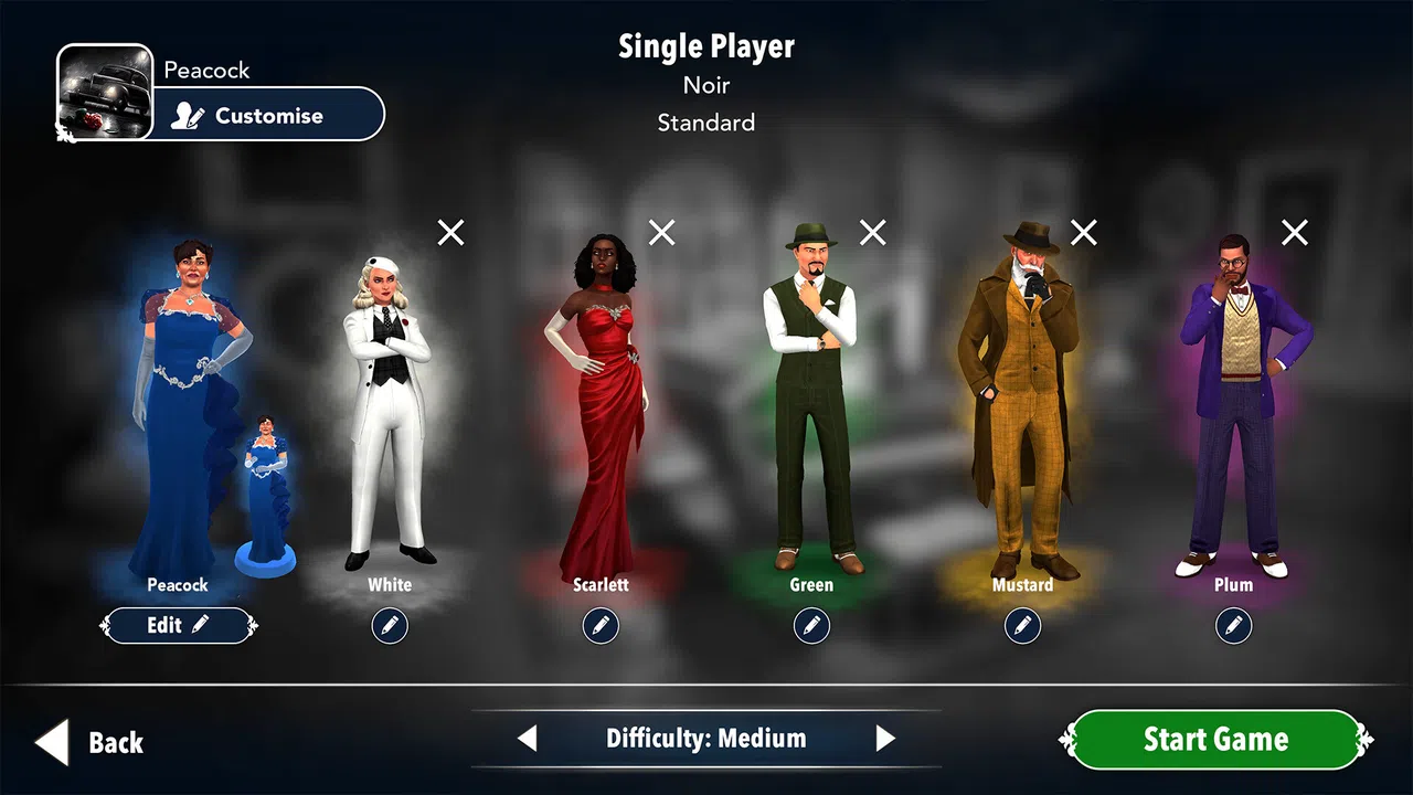 Clue/Cluedo: Noir Crime Scene Screenshot 4