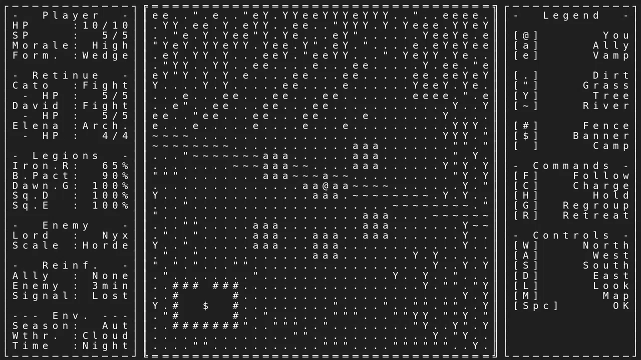 Flow of Banners: Grim Whistles Screenshot 0
