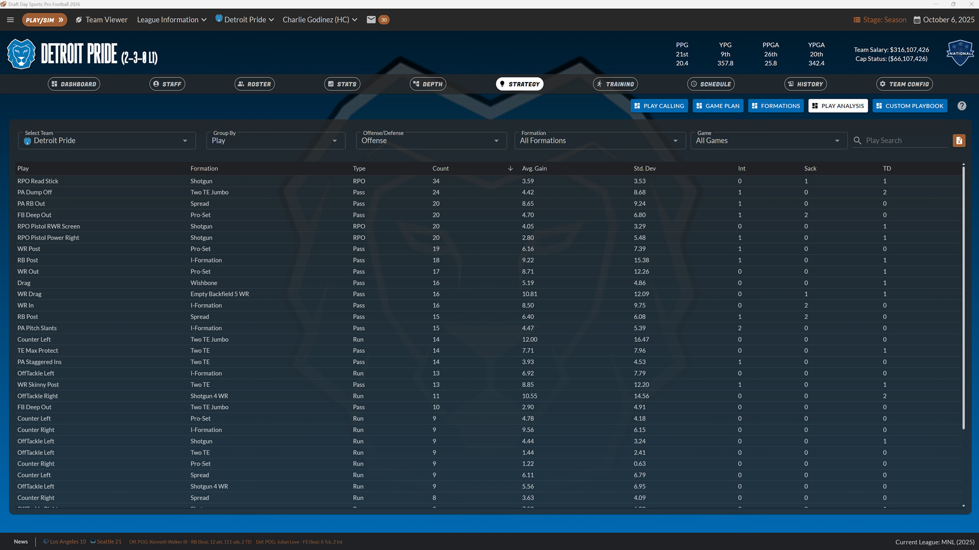 Draft Day Sports: Pro Football 2026 Screenshot 6