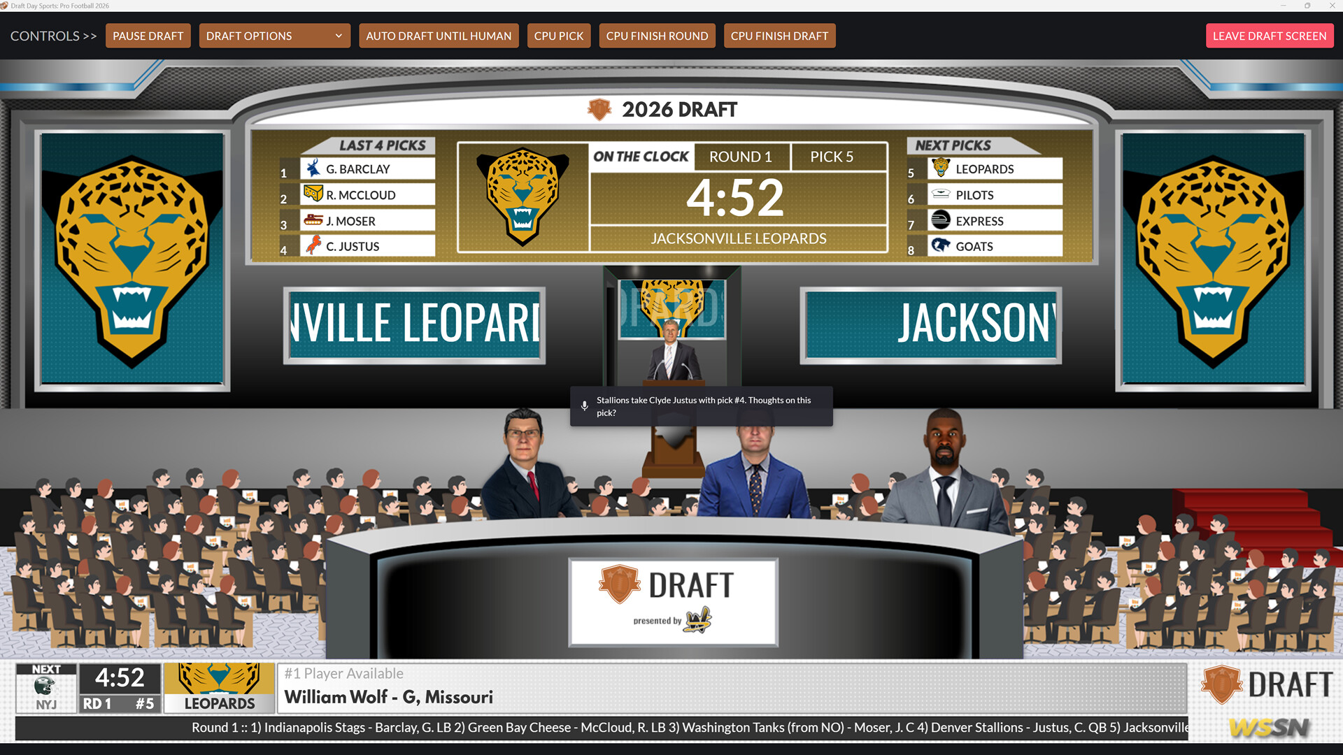 Draft Day Sports: Pro Football 2026 Screenshot 2