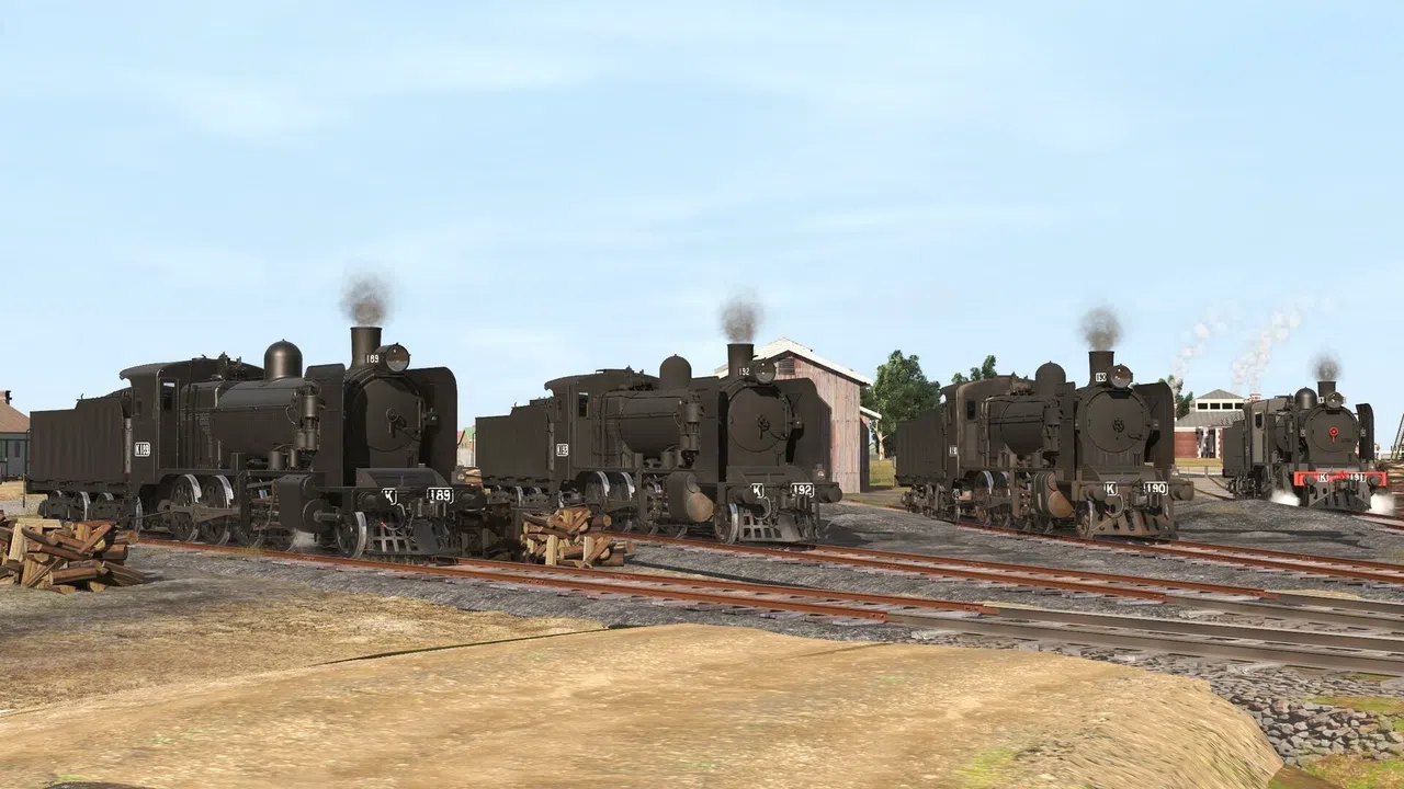 Trainz Plus DLC - VR K class Type 4 (K186-K192) - In Service Black Screenshot 5