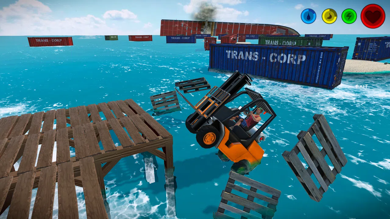 Blue Paradise: Joyful Survival Screenshot 2