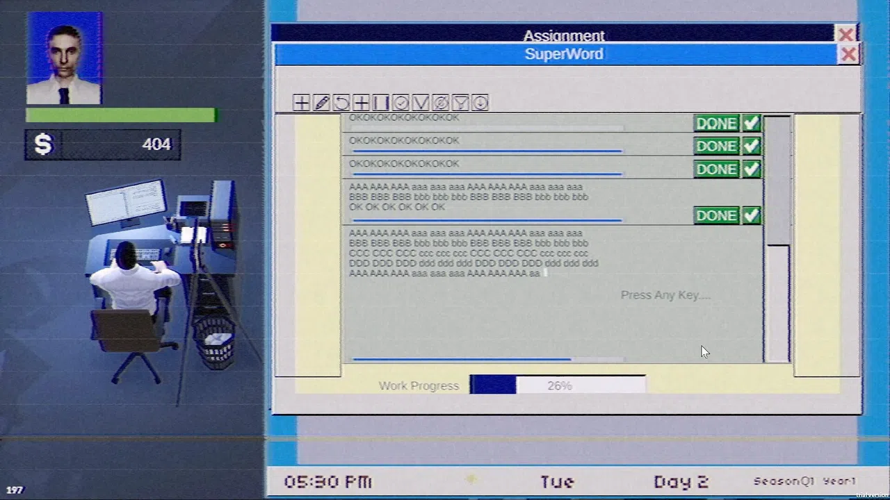 Hardworking Office Man Survival Screenshot 1