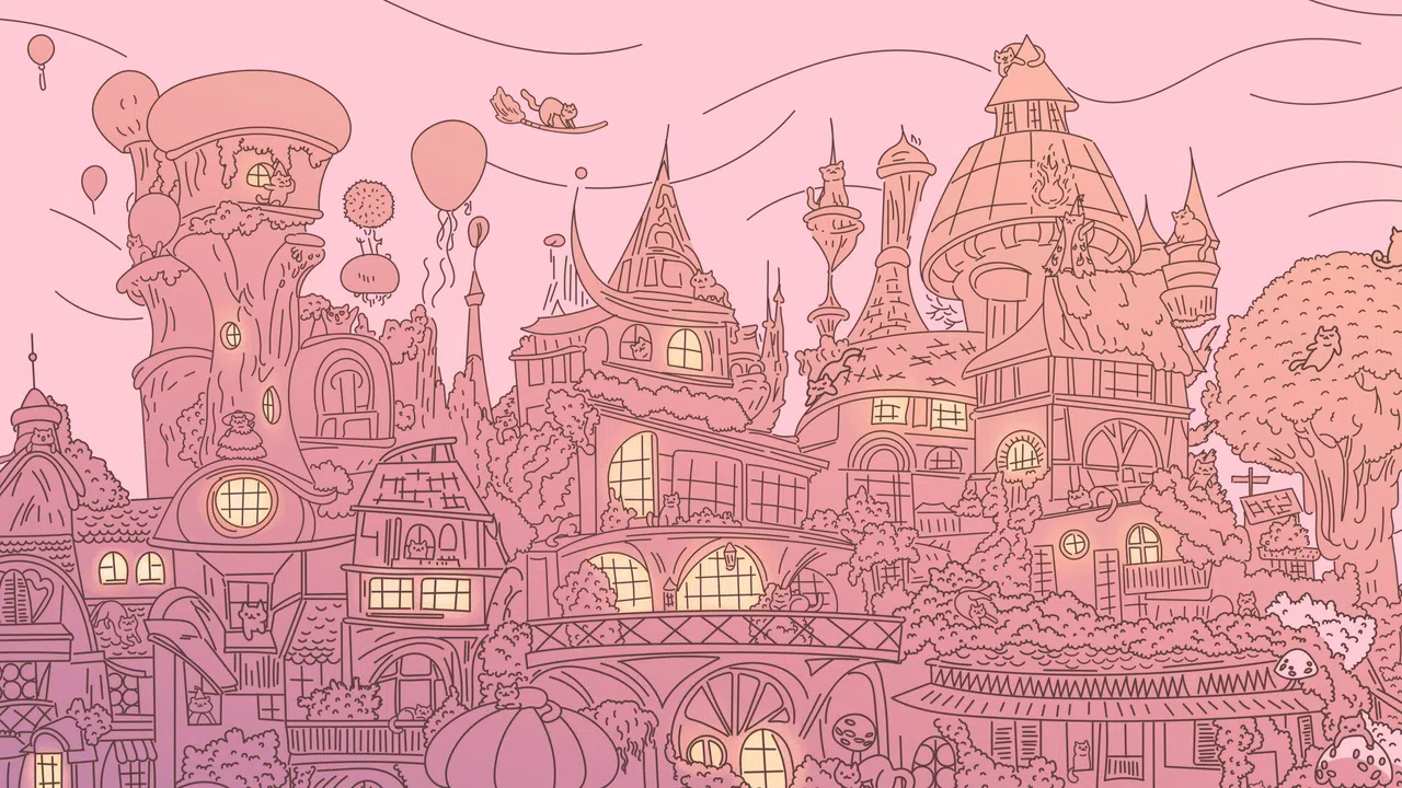 Cats Visiting Fairy Tales Screenshot 0
