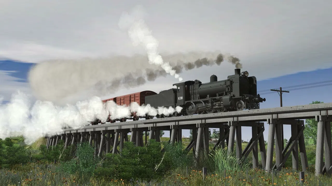 Trainz 2022 DLC - VR K class Type 4 (K186-K192) - In Service Black Screenshot 11
