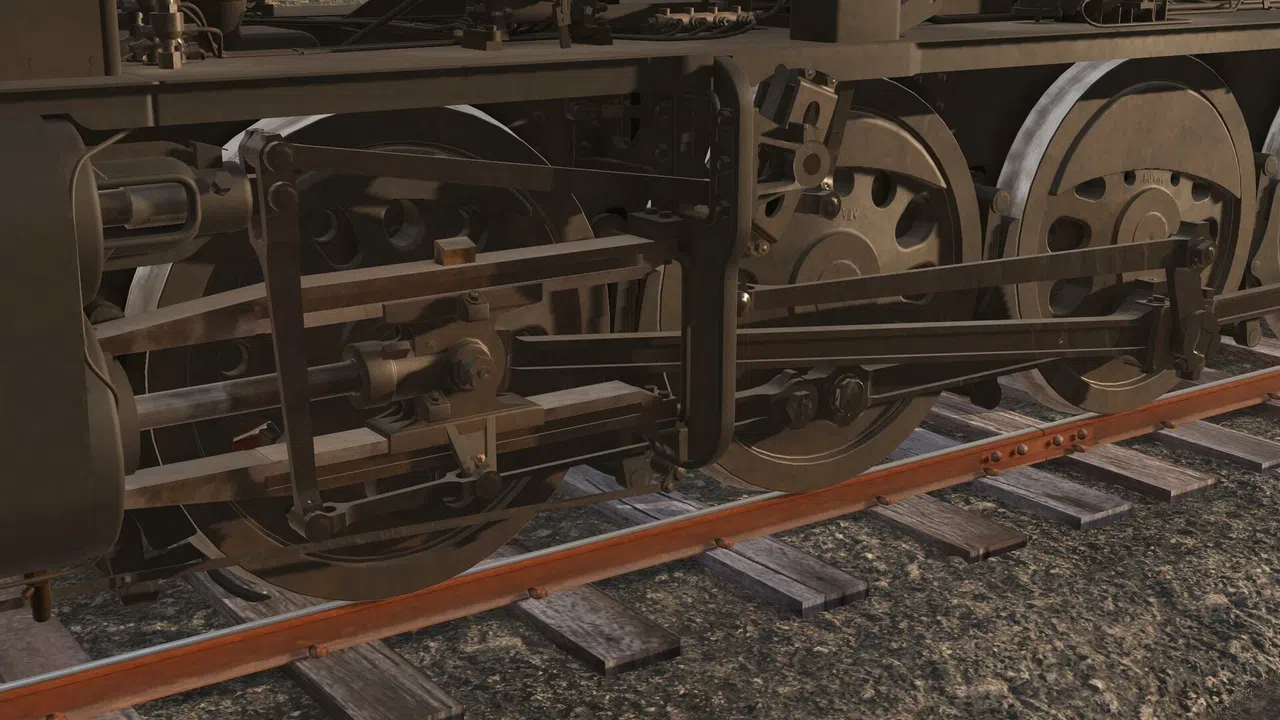 Trainz 2022 DLC - VR K class Type 4 (K186-K192) - In Service Black Screenshot 8