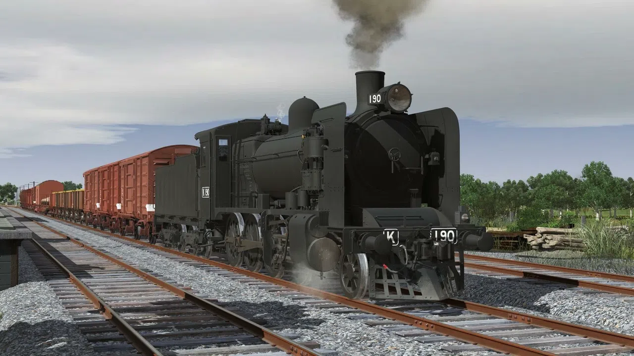 Trainz 2022 DLC - VR K class Type 4 (K186-K192) - In Service Black Screenshot 10