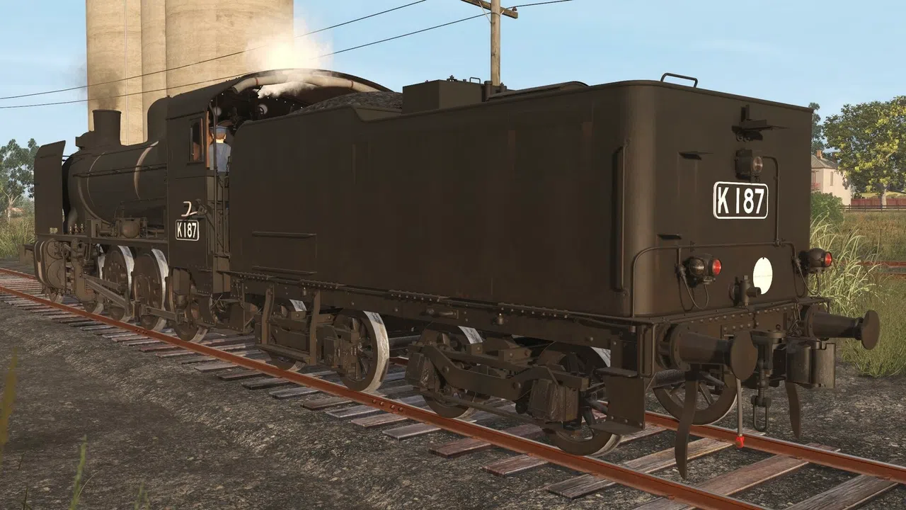 Trainz 2022 DLC - VR K class Type 4 (K186-K192) - In Service Black Screenshot 7