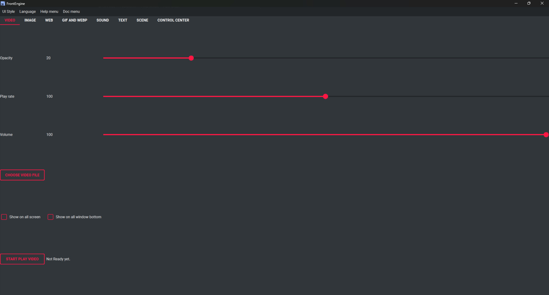 FrontEngine Screenshot 5