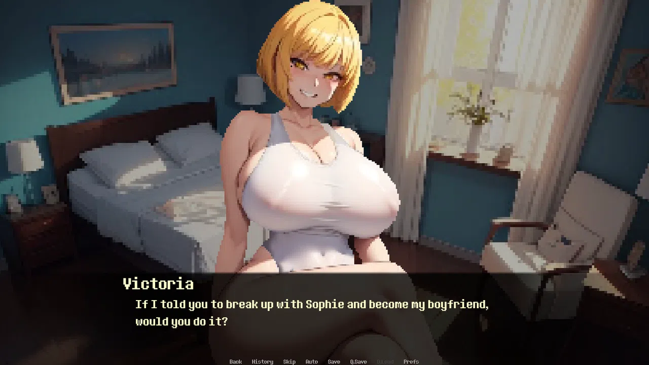 Femdom Girlfriend 2: Victoria Loves Teasing Me With Her Boobs Screenshot 3
