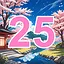 25 level completed icon