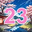 23 level completed icon