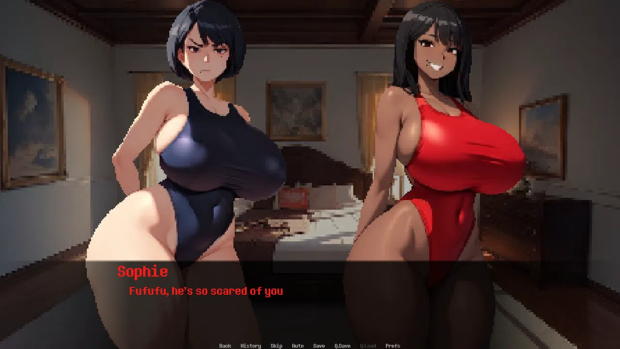 Femdom Girlfriend 3: My Sadistic Girlfriend and Her Friend Bully Me In Their Swimsuits Screenshot 2
