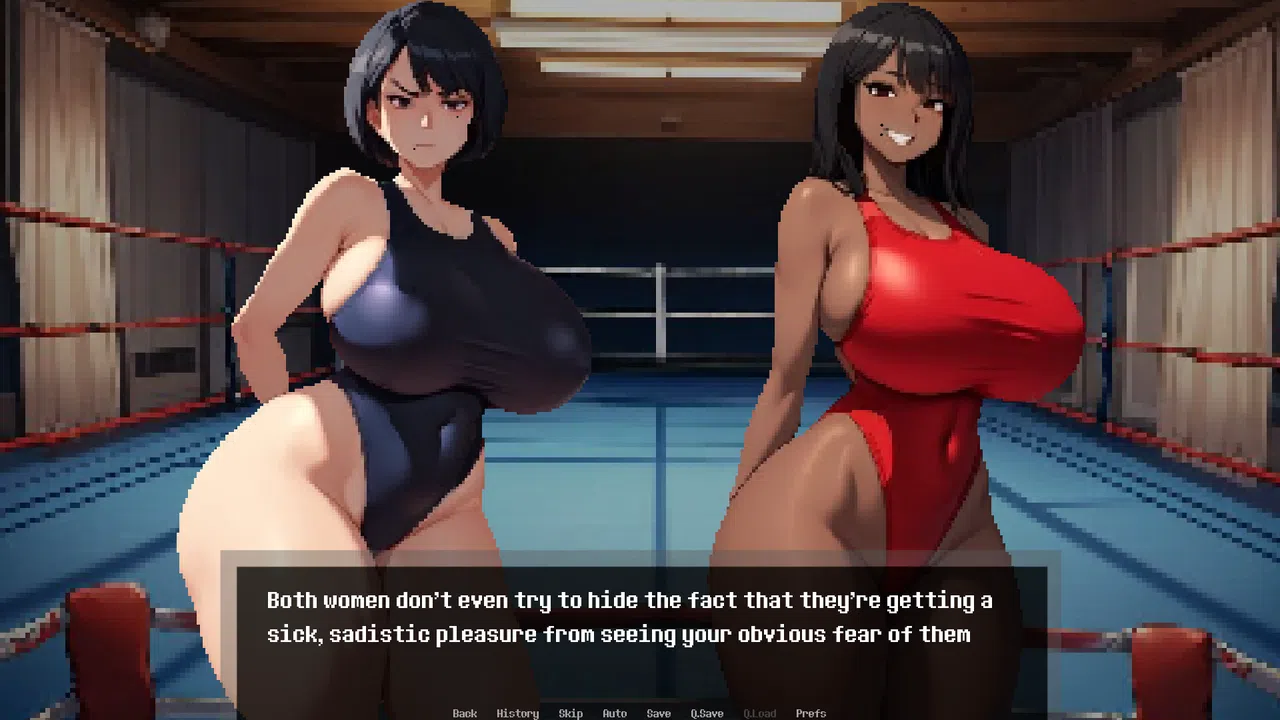 Femdom Girlfriend 3: My Sadistic Girlfriend and Her Friend Bully Me In Their Swimsuits Screenshot 1