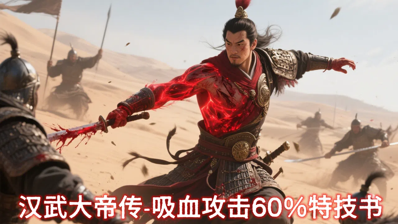 汉武大帝传-史诗级特技书 · 吸血攻击60%（非必购项） Screenshot 0