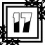 Level 17 icon