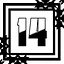 Level 14 icon