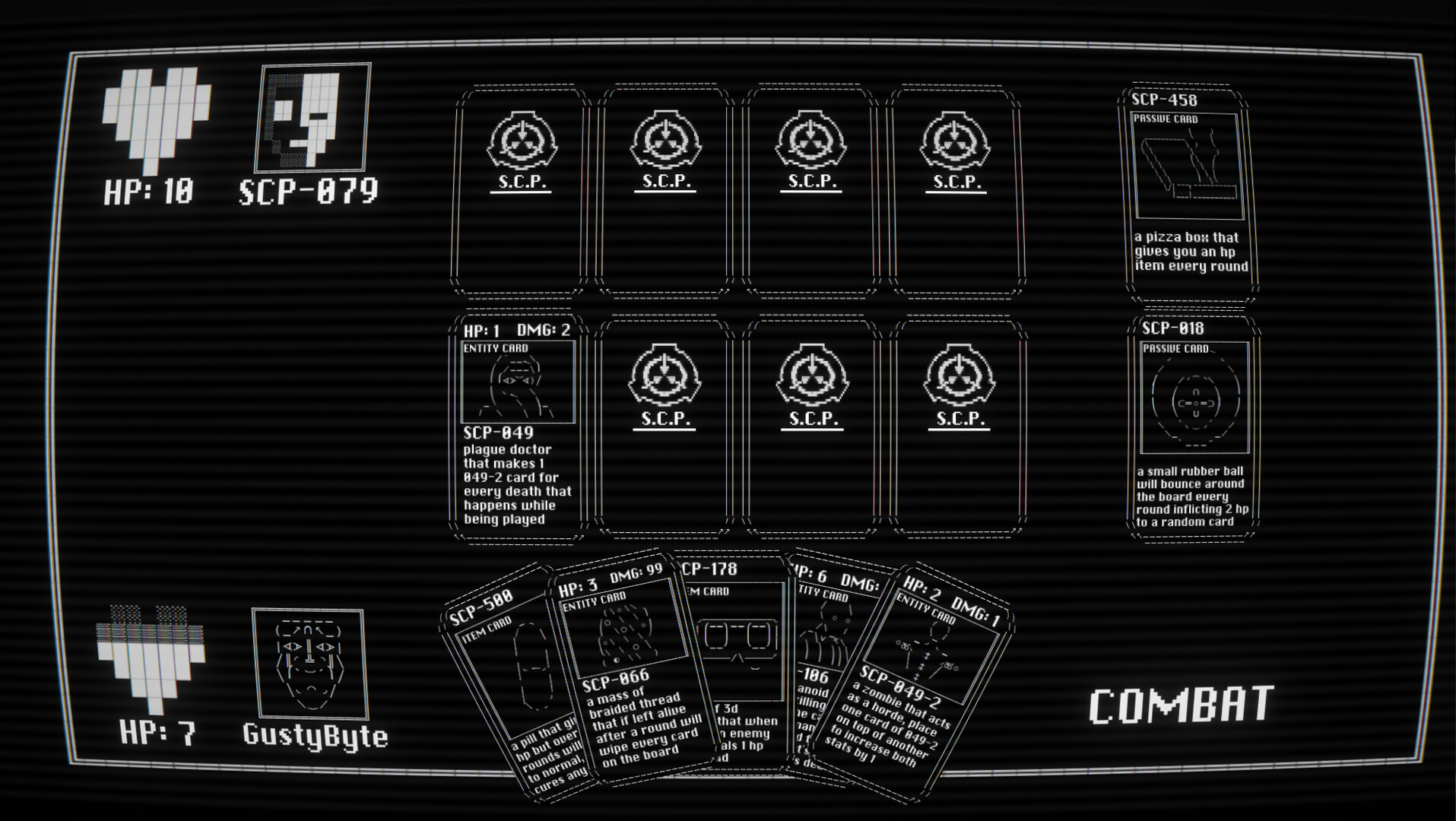 SCP: CARDTAINMENT BREACH Screenshot 1