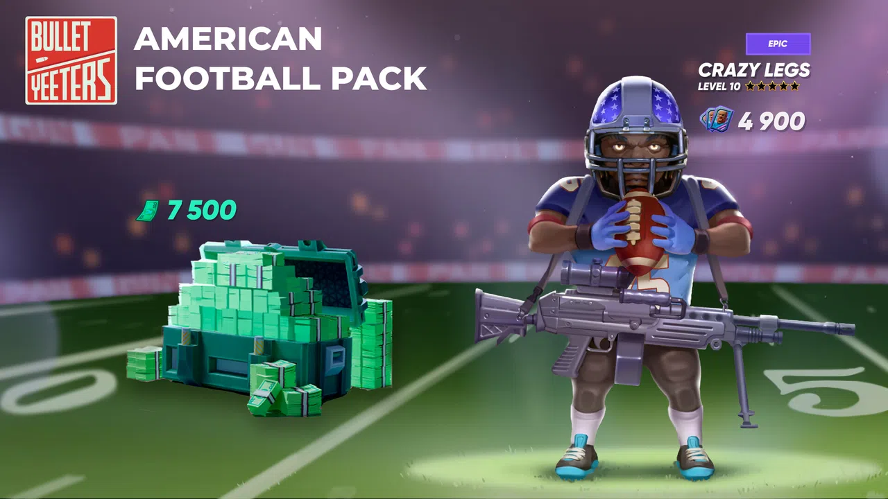 Bullet Yeeters - American Football pack Screenshot 0