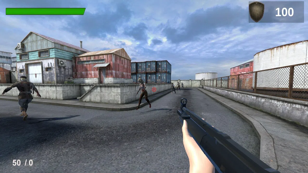 Protect The Hangar : From Zombies Screenshot 2